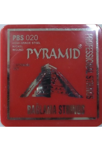 Pyramid Saz Teli 0.20 Uzun Sap Bağlama - 10 Takım