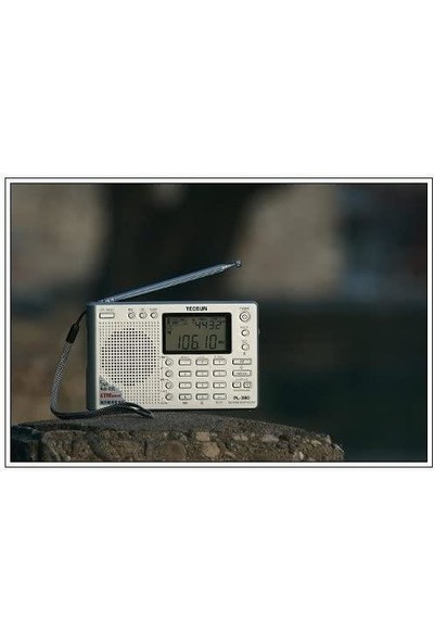 Tecsun Radio PL-380 Dsp Fm Am Stereo Radyo - Siyah