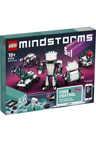 LEGO® MINDSTORMS® Robot Mucidi Çocuklara Yönelik Uzaktan Kumandalı Robotlar İçeren STEM Robotik Seti (949 Parça)
