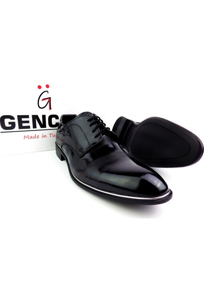 Gencol H407 Rugan Klasik Erkek Ayakkabı