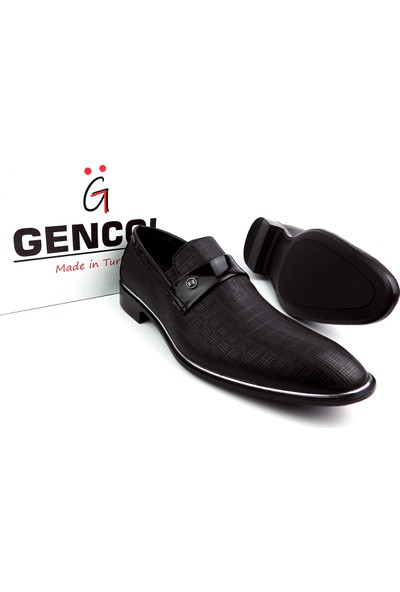 Gencol H412 Rugan Klasik Erkek Ayakkabı