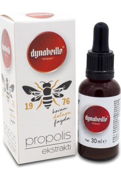 Dynabeille Sıvı Propolis Ekstraktı Damla 30 ml (%30 Saf Propolisli)