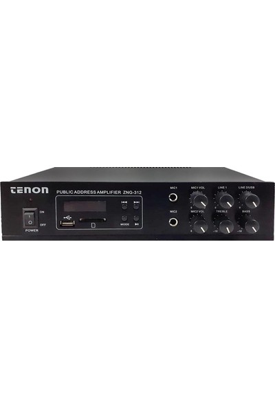 Tenon ZNG-312 80W Usb/sd/eko/bass/tiz Bluetooth Amfi