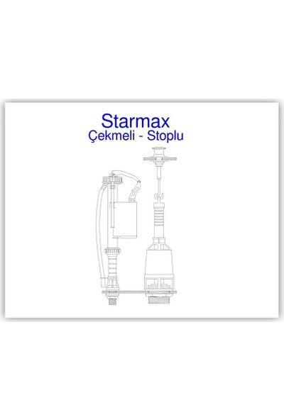 Visam Starmax Çekmeli-Stoplu Iç Takım (Roket Flotörlü)
