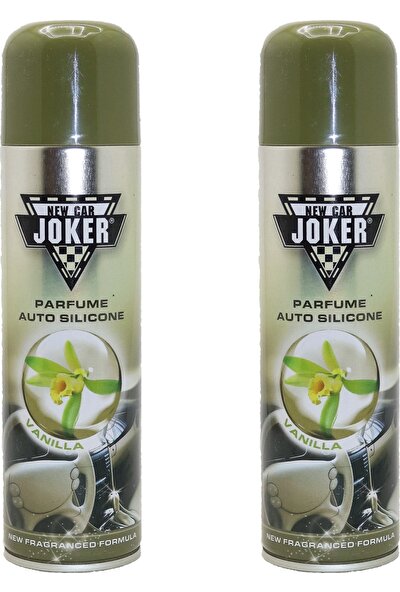 Joker 2 Adet Torpido Temizleyici, Parlatıcı ve Bakım Spreyi Vanilya 200 ml