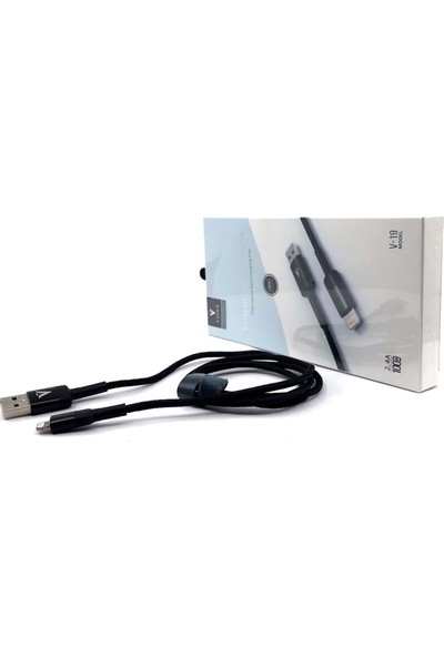 Vonk V19 Lightning USB Data ve Hızlı Şarj Kablosu