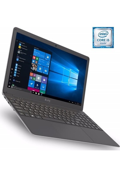 i-Life Zed Air CX5 Intel Core i5 5257U 8GB 256GB SSD Windows 10 Home 15.6" FHD Taşınabilir Bilgisayar NTBTILWBi5158256