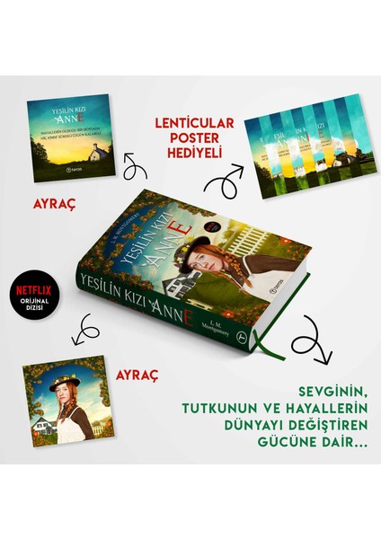 Yeşilin Kızı Anne (Ciltli) - Lucy Maud Montgomery fiyatları