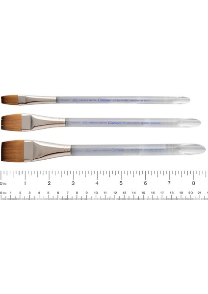 : Cotman : 777 Serisi Şeffaf Kısa Sap One Stroke Fırça No : 1/2 (12 Mm) modelleri