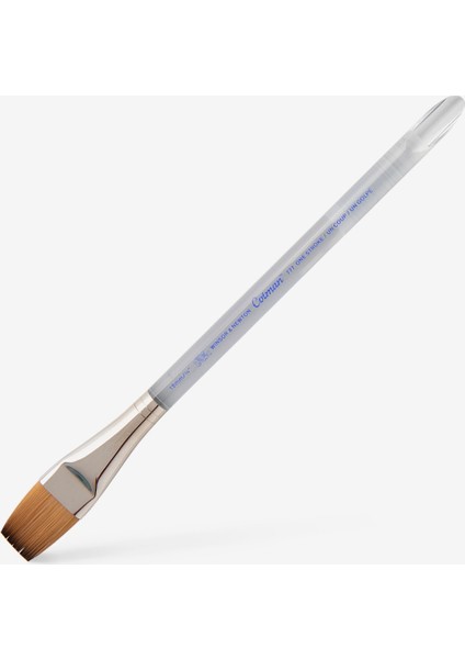 : Cotman : 777 Serisi Şeffaf Kısa Sap One Stroke Fırça No : 3/4 (12 Mm)