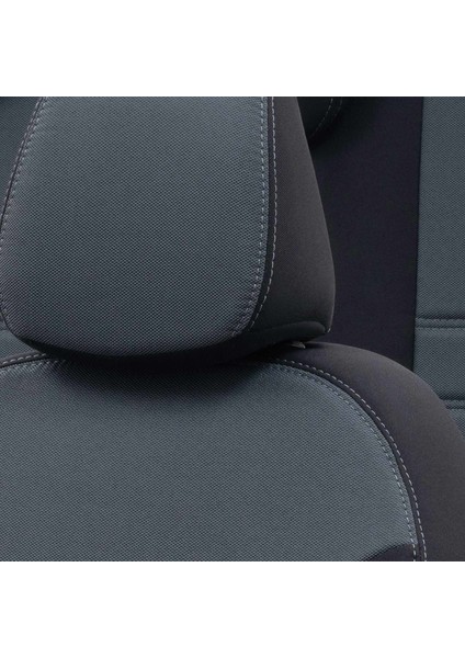 Nissan Note 2006-2012 Özel Üretim Koltuk Kılıfı Original Design Füme - Siyah indirimleri