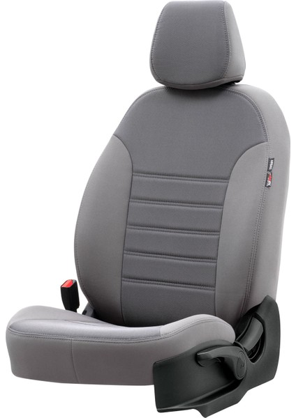 V.w. Transporter T-4 1992-2003 8+1 (9 Kişi) Özel Üretim Koltuk Kılıfı Original Design Gri
