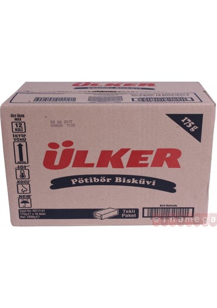 Pötibör Çifte Kavrulmuş 450 gr X 10