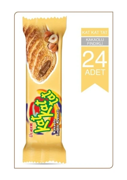 Kat Kat Tat Fındıklı 25 gr X 24