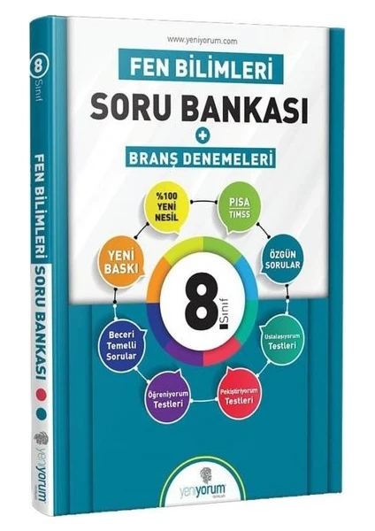 Yeniyorum Yayınları Fen Bilgisi Soru Bankası Branş Denemeleri