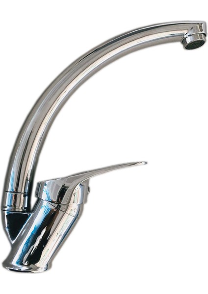Kuğu Lavabo Bataryası Gümüş