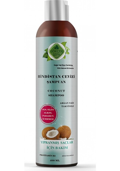 Şifa Hindistan Cevizi Şampuan 400 ml.
