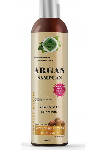 Şifa Argan Şampuan 400 ml.