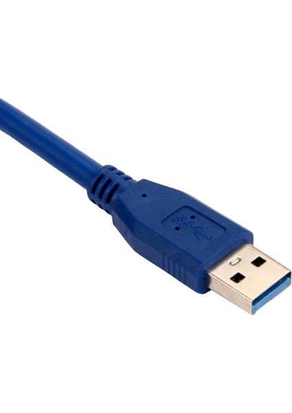 USB 3.0 Erkek Erkek Kısa USB Kablo 30 cm