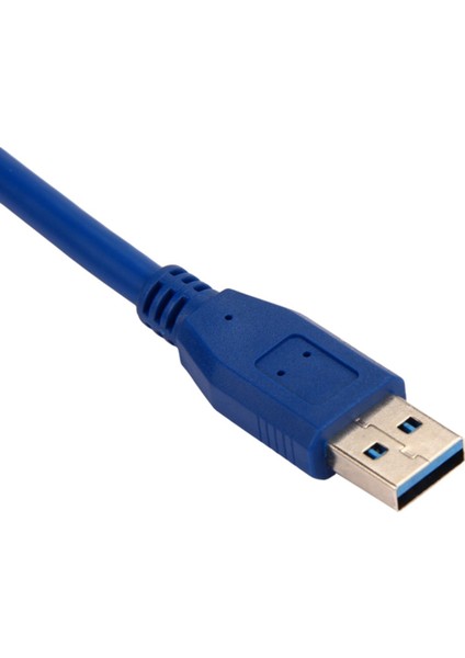 USB 3.0 Erkek Erkek Kısa USB Kablo 30 cm