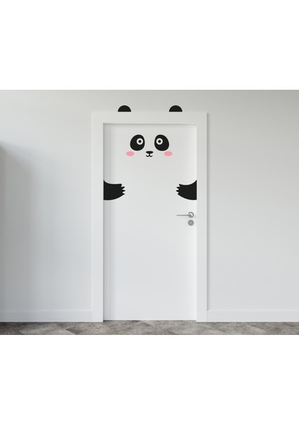 Panda Kapı Sticker