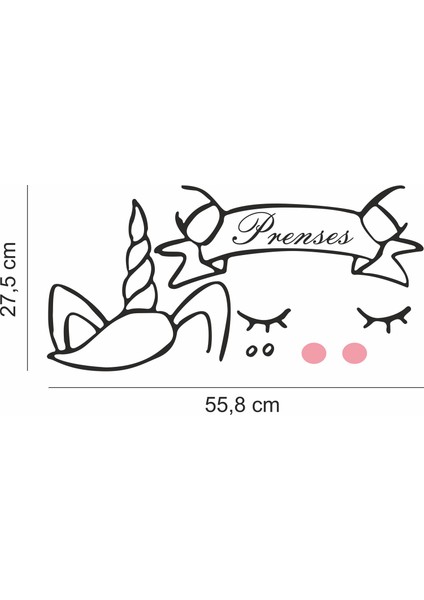 Sevimli Pony Kapı Sticker fiyatları