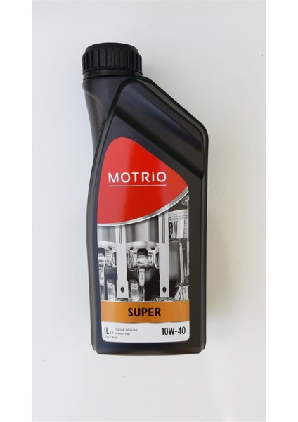 Motrio Super 10W-40 Yüksek Teknoloji 1 Litre Motor Yağı ( Üretim Yılı: 2021 )