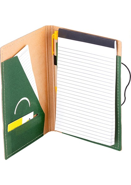 Geri Dönüşümlü Lastikli Toplantı Bloknotu