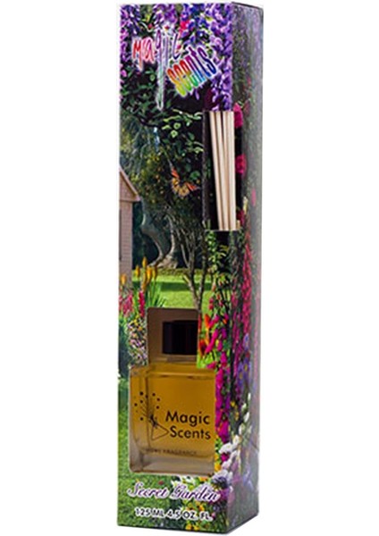 Magic Scents Bambu Çubuklu Gizli Bahçe Ortam ve Oda Kokusu 125 ml