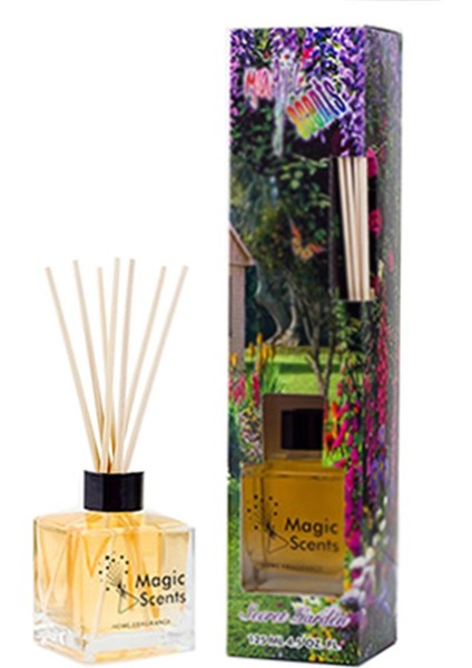 Magic Scents Bambu Çubuklu Gizli Bahçe Ortam ve Oda Kokusu 125 ml