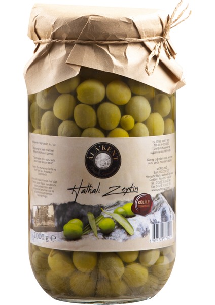 1 kg Halhalı Zeytin
