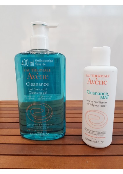 Cleanance Gel 400 ml +Avene Cleanance Mat 200 ml