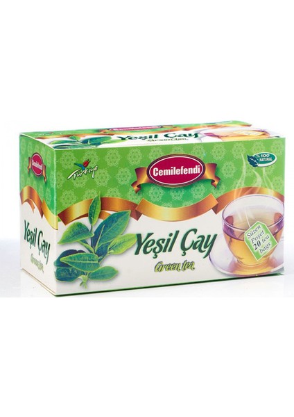 Cemilefendi Yeşil Çay Sallama 20'li