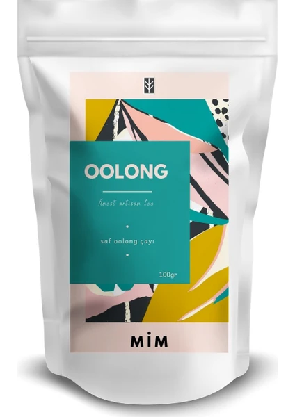 Mim Tea Oolong Tea-Saf Oolong Çayı 100 gr