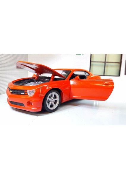 Chevrolet Camaro Ss 1/24 Turuncu Model Araba