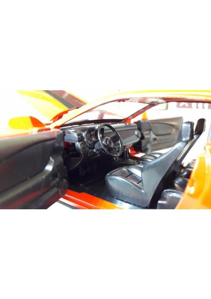 Chevrolet Camaro Ss 1/24 Turuncu Model Araba