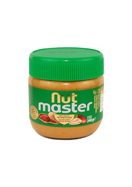 Şeker Ilavesiz Yerfıstığı Ezmesi (%93) 340 gr