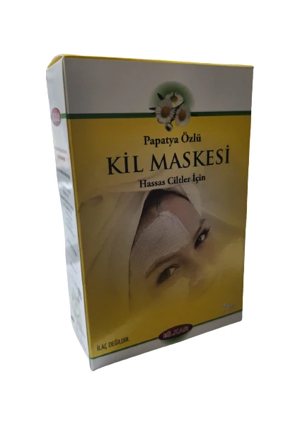 Hassas Ciltler Için Papatya Özlü Kil Maskesi 75 gr