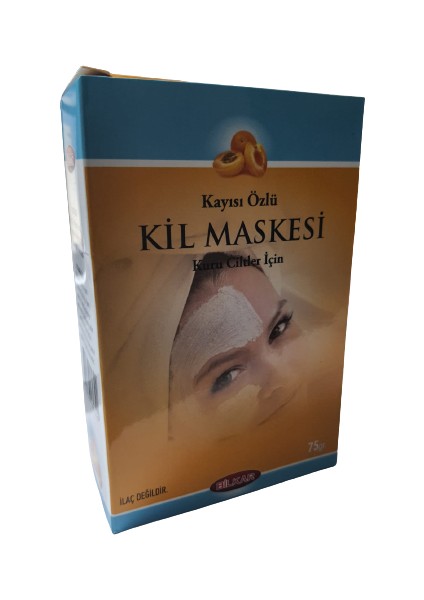 Kuru Ciltler Için Kayısı Özlü Kil Maskesi 75 gr