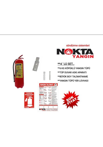 Yangın 12 kg Köpüklü Yangın Tüpü Ruhsata Uygun 4 Yıl Garantili fiyatları