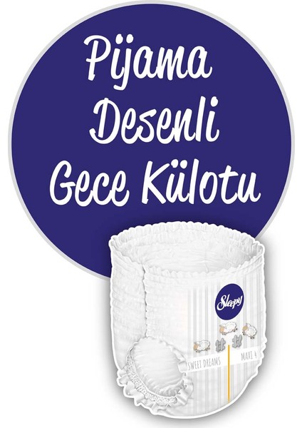 Gece Külotu Lavanta Yağlı 6 Numara Xlarge 100'lü