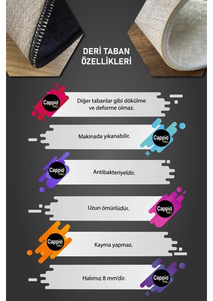 Cappio Dinazor Desenli Çocuk Odası Halısı