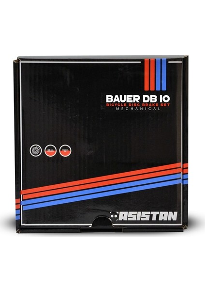 Bauer DB10 Mekanik Disk Fren Ön/arka Set