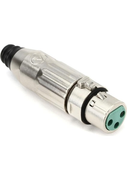 AAA3FZ Xlr Dişi 3-Pin Metal Kapak Konnektör 10’lu Paket
