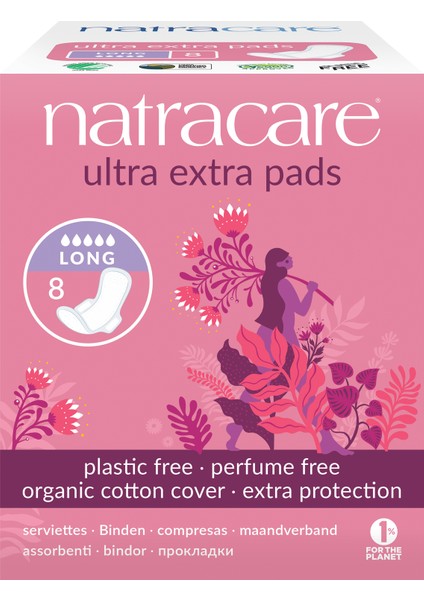 Ultra Ekstra Kanatlı Ped Uzun 8'li