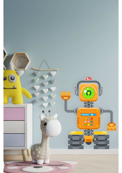 Robot Adam Sticker-Çocuk Bebek Odası Sticker fiyatları