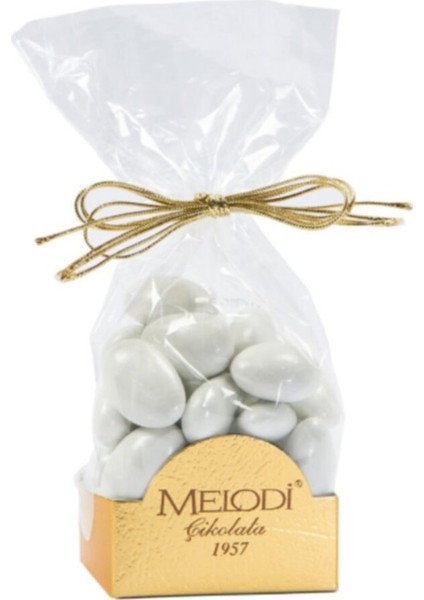 Beyaz Renkli Badem Şekeri 150 gr