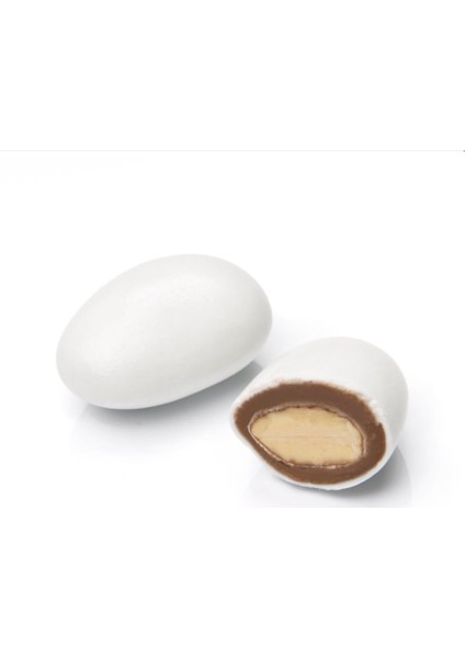 Beyaz Renkli Badem Şekeri 150 gr fiyatları
