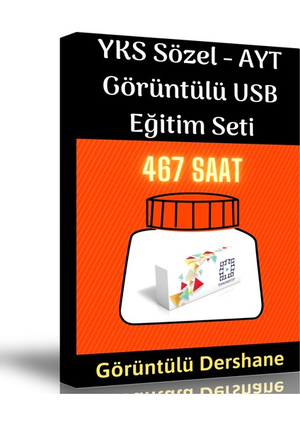 2025 YKS Sözel Görüntülü USB Eğitim Seti