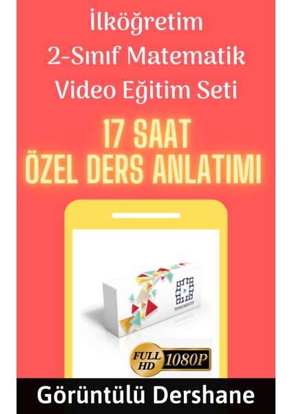 İlköğretim 2. Sınıf Tüm Dersler Görüntülü Eğitim Seti